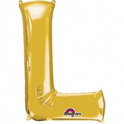 Folija balons -burts "L" (81 cm)