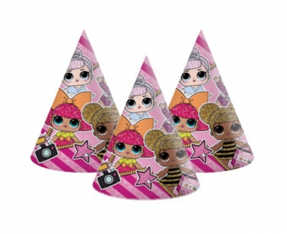 Cepurītes "Lol Dolls" (6 gab.)