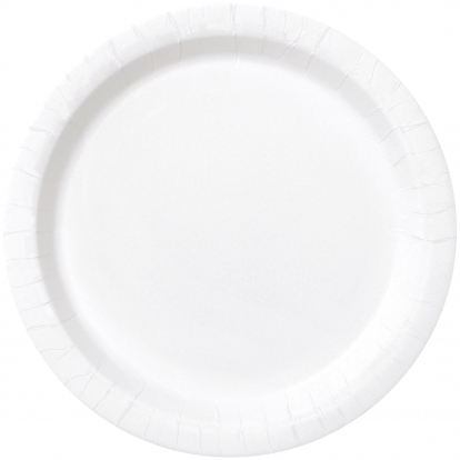 Тарелки, белые (8 шт. / 18 см) 