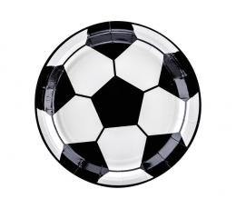 Šķīvīši "Futbols"  (6 gab./18 cm.)