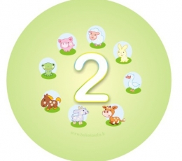 Значок. Домашние животные "2" (5,5 см.)