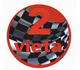 Žetons "2. vieta" (7.7cm.)