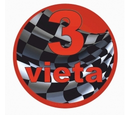 Žetons "3.vieta"  (7,7 cm) 