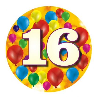 Значок "Цветные шары-16" (7,7см.)