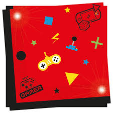 Salvetes "Gaming party" (20 gab.)