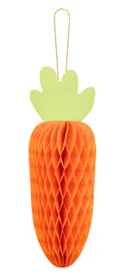 Подвесные декорации "Морковка" (20 см)