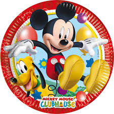 Тарелочки "Mickey Mouse" (8 шт./23 см)
