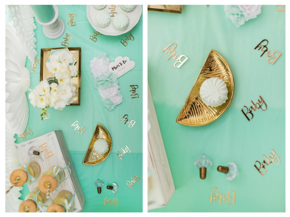 Стильные декорации для "baby shower"